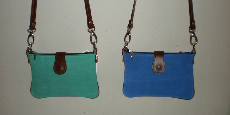 Uno de nuestros bolsos artesanos en piel